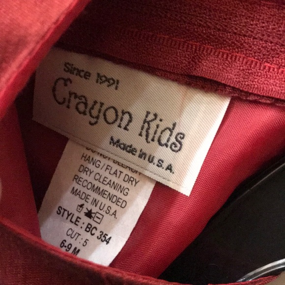 Red Baby Girl Dress - Picture 8 of 8